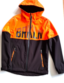 Stoere softself jas (tussenjas) maat 146/152