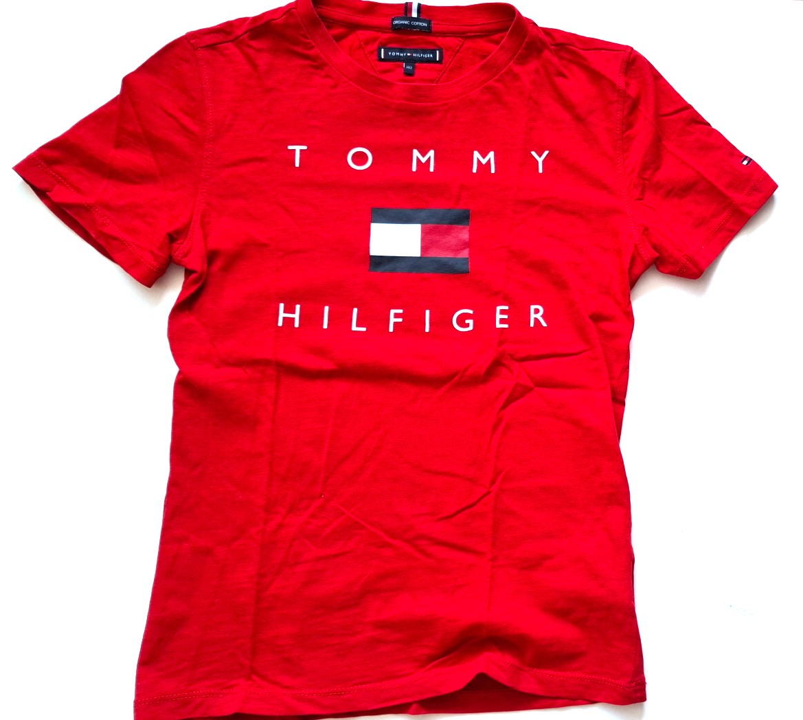 Stoer t-shirt van Tommy Hilfiger maat 152