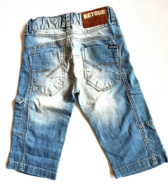 Stoere korte broek van Retour maat 128