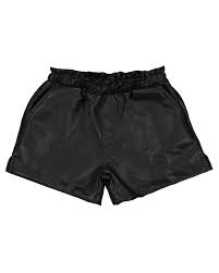 Hippe leather look korte broek van Jubel maat 140