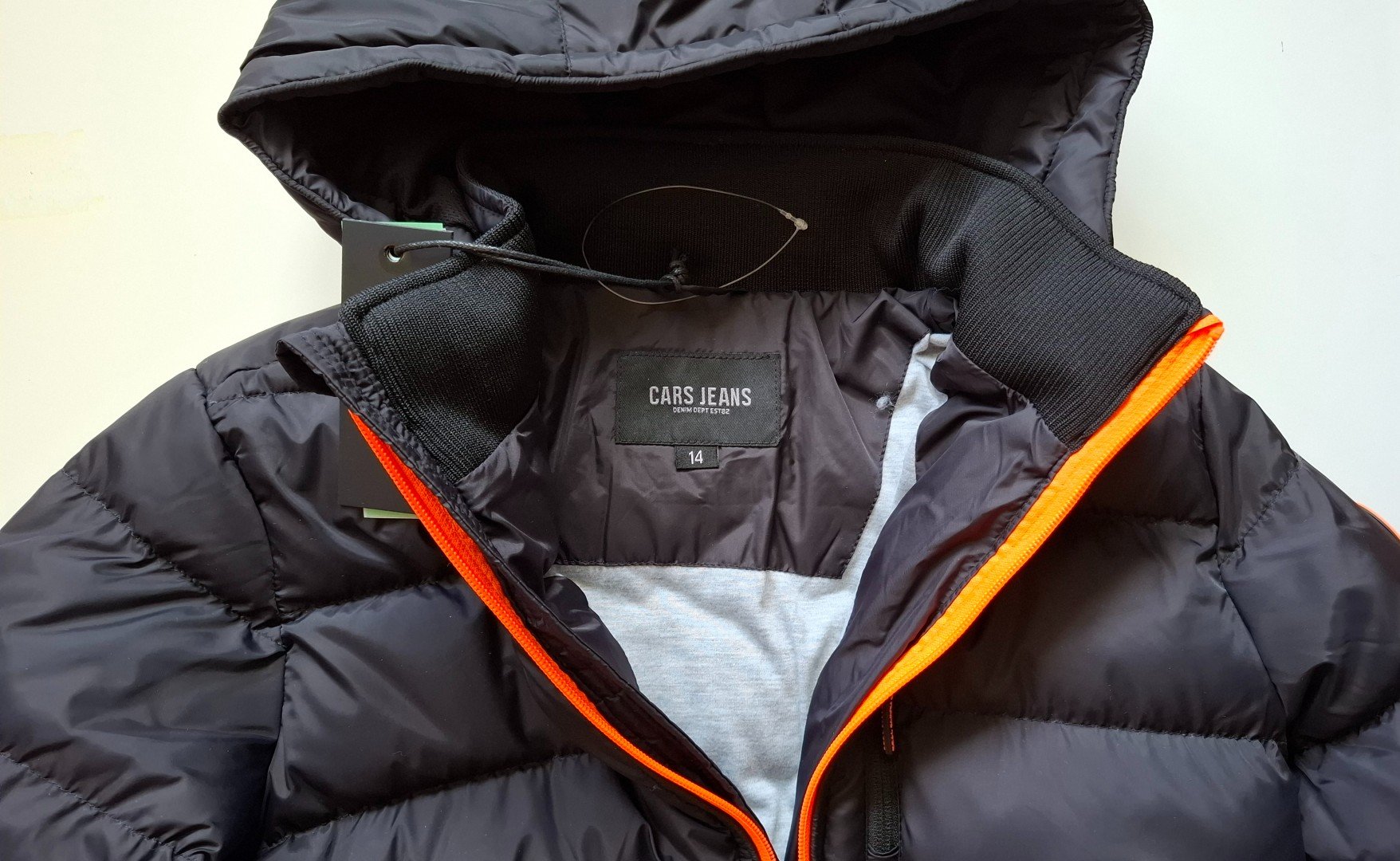 Stoere winterjas van Cars Jeans maat 164