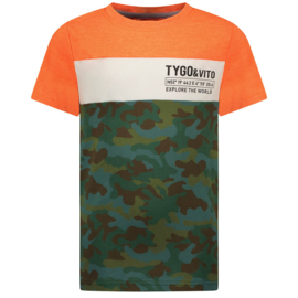Stoer t-shirt van Tygo & Vito maat 110/116