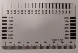A512  Scheurwijdtemeter per st