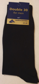 Sokken Heren Double 30 Naadloos - Maat 43-46 - Speciaal geschikt voor Neuropathie en Diabetici