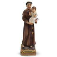 Sint Antonius met kindje Jezus -  15 x 4 x 4 cm