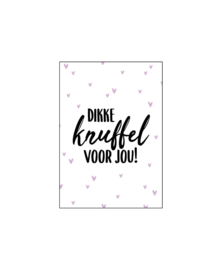 Kaart ‘Dikke knuffel voor jou’