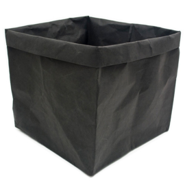 Paperbag (zwart) HOP (large)