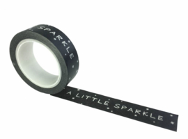 Maskingtape ‘leave a little sparkle’