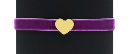 Velvet liefs paars