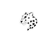 Panter met hartjes
