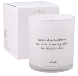 Sojakaars - Een hele dikke knuffel voor jou, omdat je soms mag voelen hoe bijzonder je bent - Fresh cotton