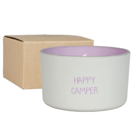 Buitenkaars - Happy camper - Bella citronella