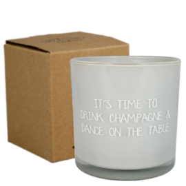 SOJAKAARS - DRINK CHAMPAGNE & DANCE ON THE TABLE - GEUR: AMBER'S SECRET