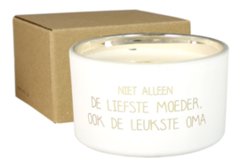 SOJAKAARS - DE LIEFSTE MOEDER EN LEUKSTE OMA - FRESH COTTON