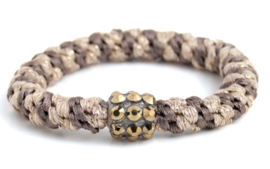 Brown Grey Gold strass