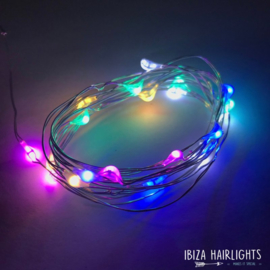 IBIZA Hairlights "multi color"