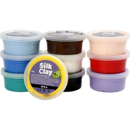 10 x 40 gram silk clay basis