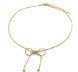 RVS ketting goudkleurig
