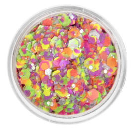 PXP pressed chunky glitter cream Neon Xplosion