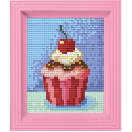 pixelset mini mosaic cupcake