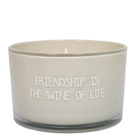 SOJAKAARS - FRIENDSHIP IS THE WINE OF LIFE - GEUR: FIG'S DELIGHT