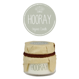 SOJAKAARS - HOORAY - GEUR: MINTY BAMBOO