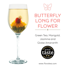 Flora tea Butterfly long for Flower