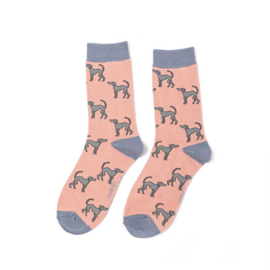 Miss Sparrow - Greyhounds Dusky Pink (One Size)