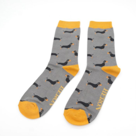 Mr Heron - Little Sausages Dogs Grey (One Size)