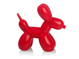 Balloon hond nachtlampje rood