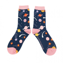 Miss Sparrow | Space | Navy | One Size