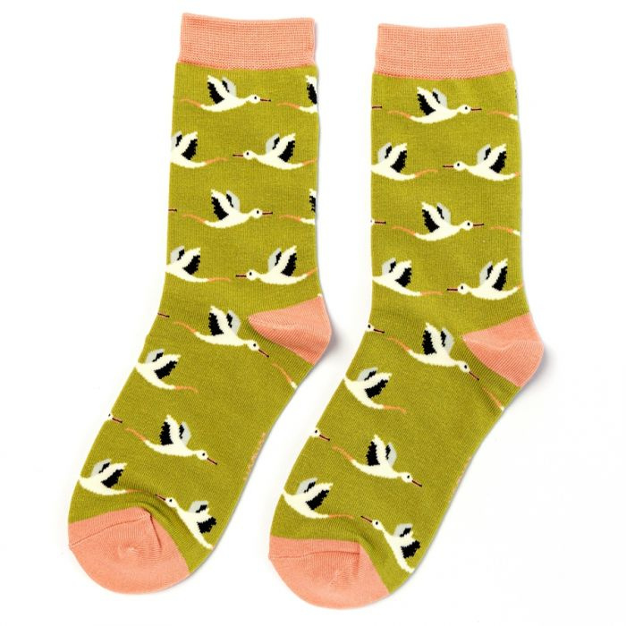 Miss Sparrow | Storks | Olive | One Size