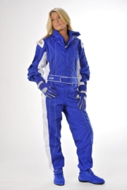 Hobby Overall Denver BLAUW / WIT