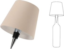 Led Bottle Touch Lamp | Crème
