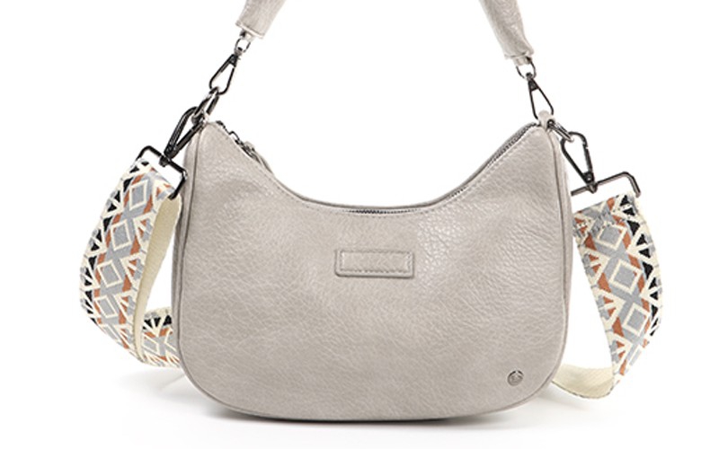 Crossbody Mortara | Lichtgrijs