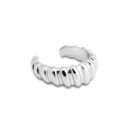 Croissant Ear Cuff | Goud of Zilver | Stainless Steel - Geen Gaatje Nodig