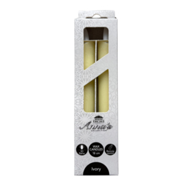 Led Dinerkaarsen 18 cm | Ivory