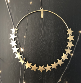 Decoratie cirkel Stars