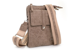 Telefoon-/ schoudertasje Swift | Taupe