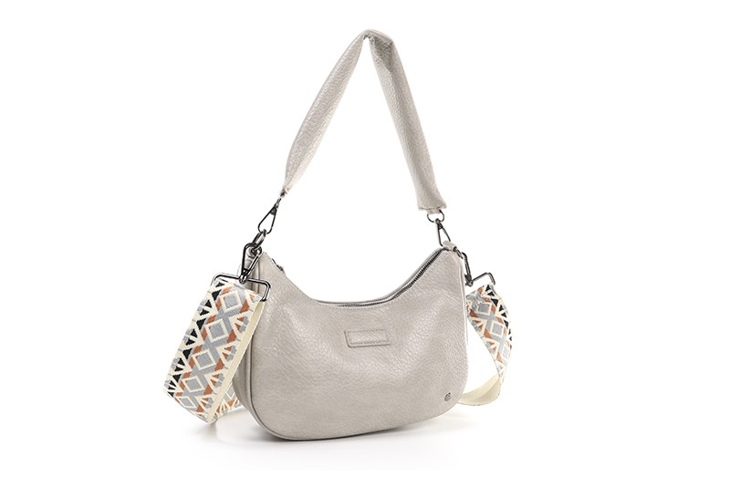 Crossbody Mortara | Lichtgrijs
