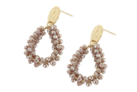 Oorbellen Yvette | Brons