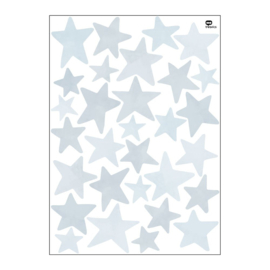 Muursticker Sterren | Blauw