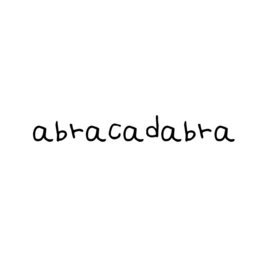 Houtprint | Abracadabra
