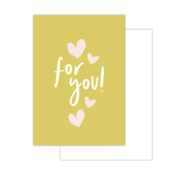 Kaartje | For you