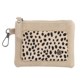 Portemonneetje Porto Naturel Dot | Dierenprint