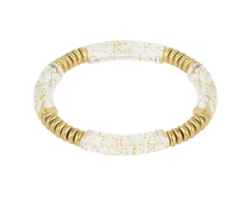 Tube armband Gold