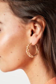 Oorbellen Kralenparty | Goud