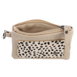 Portemonneetje Porto Naturel Dot | Dierenprint