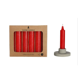 Diner Kaarsen | Rood