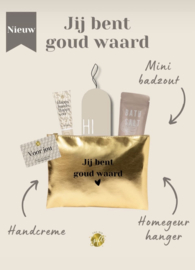 Toilettasje met inhoud | Goud Waard